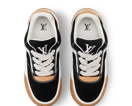 Men's Louis Vuitton Tilted Black Sneakers
