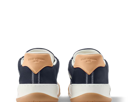 Men's Louis Vuitton Tilted Marine Blue Sneakers