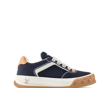 Men's Louis Vuitton Tilted Marine Blue Sneakers