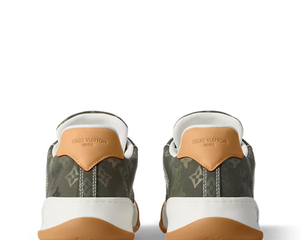 Men's Louis Vuitton Tilted Green Sneakers