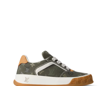Men's Louis Vuitton Tilted Green Sneakers