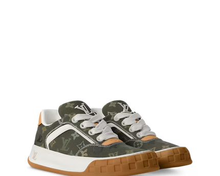 Men's Louis Vuitton Tilted Green Sneakers