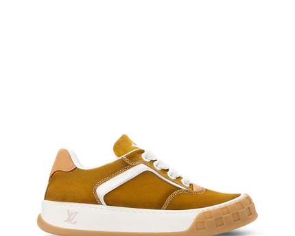 Men's Louis Vuitton Tilted Cognac Sneakers