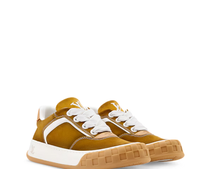 Men's Louis Vuitton Tilted Cognac Sneakers