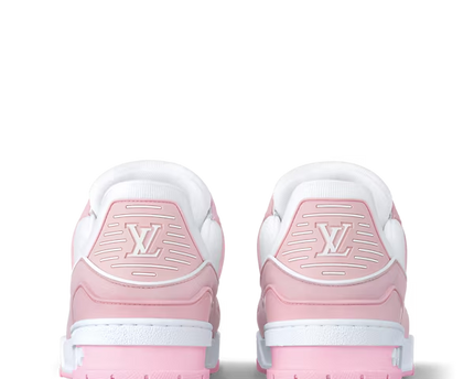 Men's Louis Vuitton Trainer Pink Sneakers
