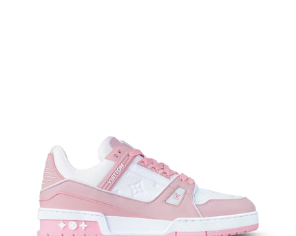 Men's Louis Vuitton Trainer Pink Sneakers