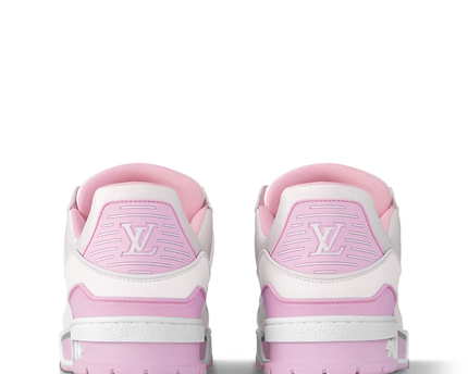 Men's Louis Vuitton Trainer Pink Sneakers