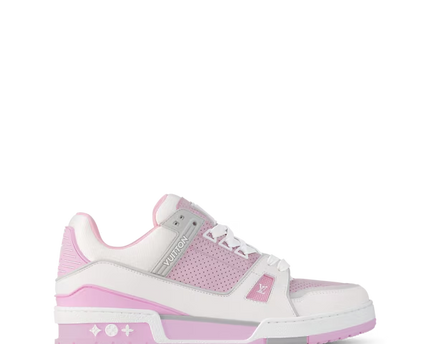 Men's Louis Vuitton Trainer Pink Sneakers