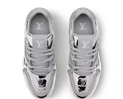 Men's Louis Vuitton Trainer Argent Sneakers