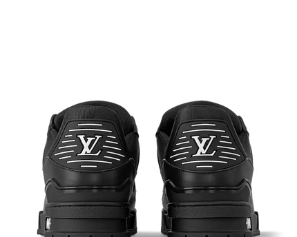 Men's Louis Vuitton Trainer Black Sneakers