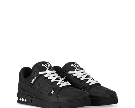 Men's Louis Vuitton Trainer Black Sneakers