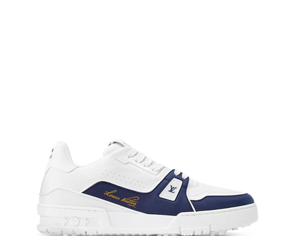 Men's Louis Vuitton Trainer Blue Sneakers