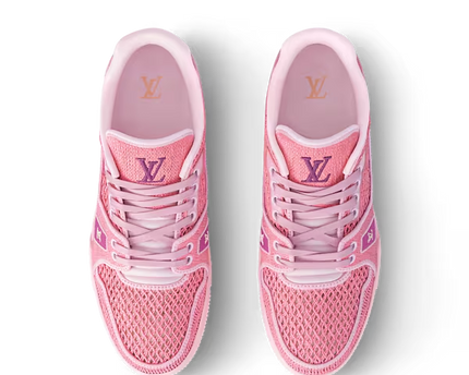 Men's Louis Vuitton Trainer Rose Sneakers