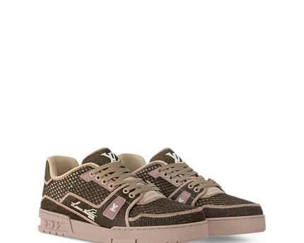 Men's Louis Vuitton Trainer Marron Sneakers