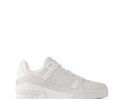 Men's Louis Vuitton Trainer White Sneakers
