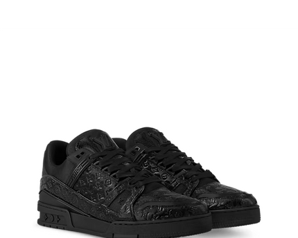 Men's Louis Vuitton Trainer Black Sneakers
