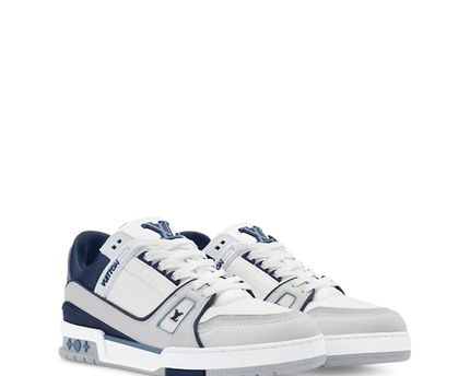 Men's Louis Vuitton Trainer Blue Sneakers