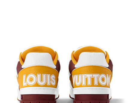 Men's Louis Vuitton Trainer Yellow Sneaker