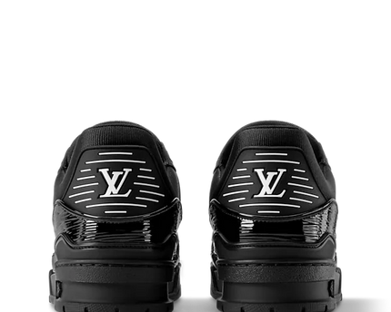 Men's Louis Vuitton Trainer Black Sneakers