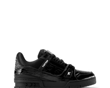 Men's Louis Vuitton Trainer Black Sneakers
