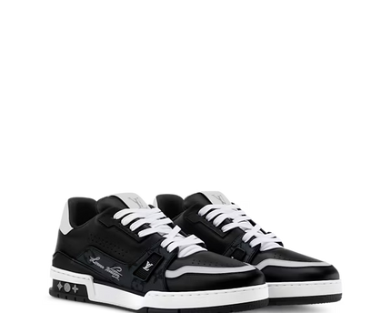 Men's Louis Vuitton Trainer Black Sneakers