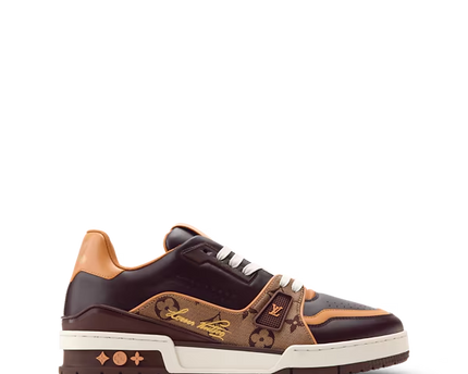 Men's Louis Vuitton Trainer Brown Sneakers