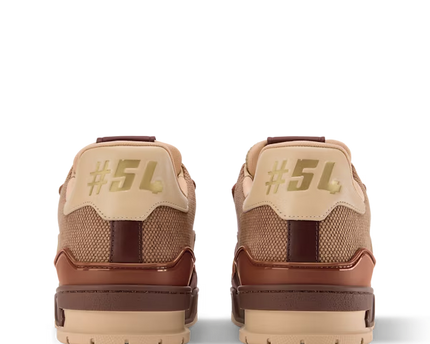 Men's Louis Vuitton Trainer Brown Sneakers