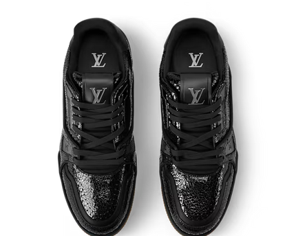 Men's Louis Vuitton Trainer Black Sneakers