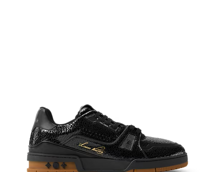 Men's Louis Vuitton Trainer Black Sneakers