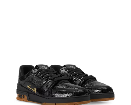 Men's Louis Vuitton Trainer Black Sneakers