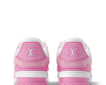 Men's Louis Vuitton Trainer Pink Sneakers