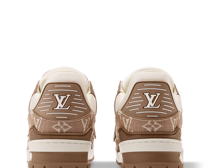 Men's Louis Vuitton Trainer Brown Sneakers