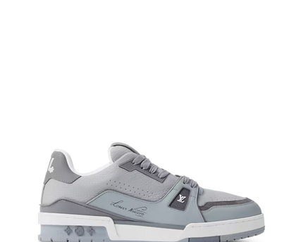 Men's Louis Vuitton Trainer Gray Sneakers
