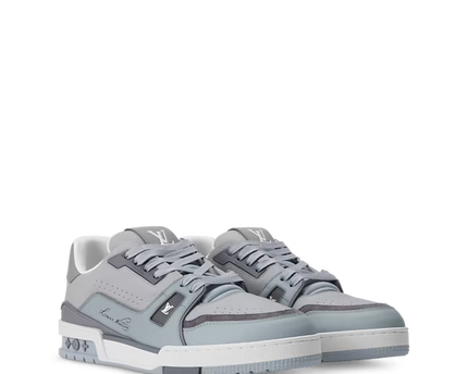Men's Louis Vuitton Trainer Gray Sneakers