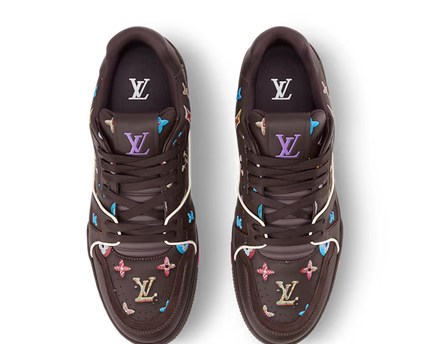 Men's Louis Vuitton Trainer Marron Sneakers