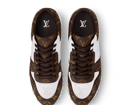 Men's Louis Vuitton Run Away Brown Sneakers