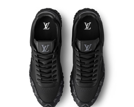Men's Louis Vuitton Run Away Denim Sneakers