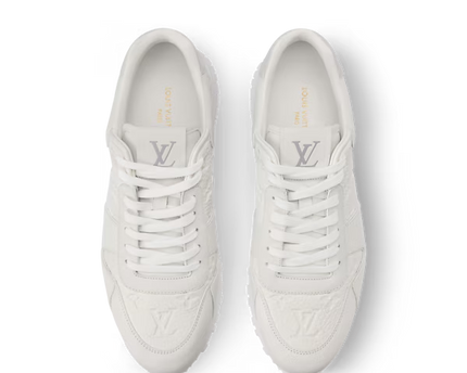 Men's Louis Vuitton Run Away White Sneakers