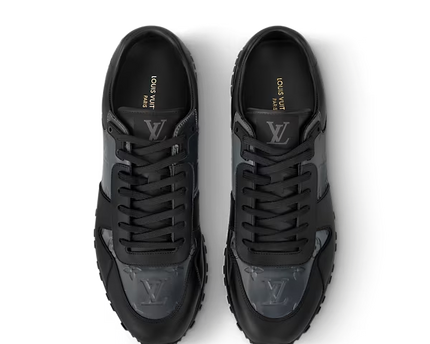 Men's Louis Vuitton Run Away Black Sneakers