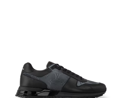 Men's Louis Vuitton Run Away Black Sneakers