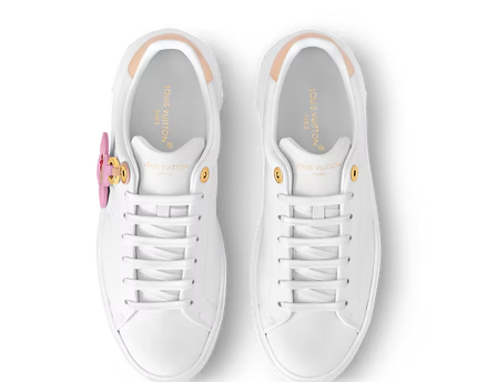 Men's Louis Vuitton Time Out White Sneakers