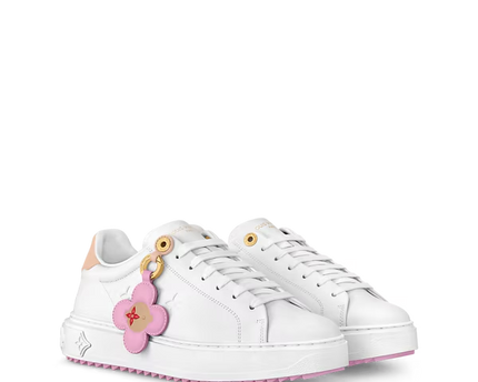 Men's Louis Vuitton Time Out White Sneakers