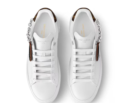 Men's Louis Vuitton Time Out White Sneakers