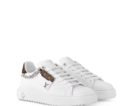 Men's Louis Vuitton Time Out White Sneakers