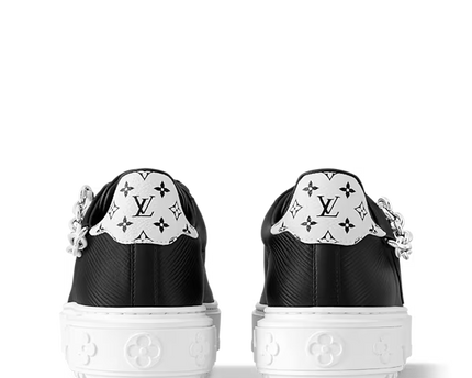 Men's Louis Vuitton Time Out Black Sneakers