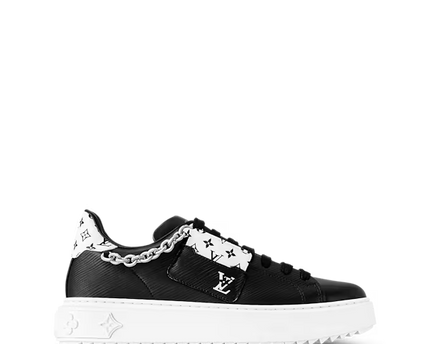 Men's Louis Vuitton Time Out Black Sneakers