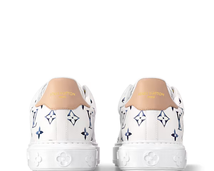 Men's Louis Vuitton Time Out Blue Sneakers