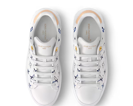 Men's Louis Vuitton Time Out Blue Sneakers