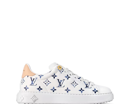Men's Louis Vuitton Time Out Blue Sneakers