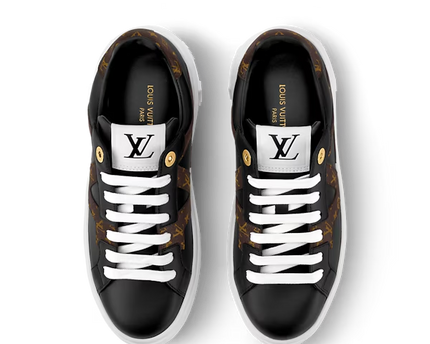 Men's Louis Vuitton Time Out Black Sneakers